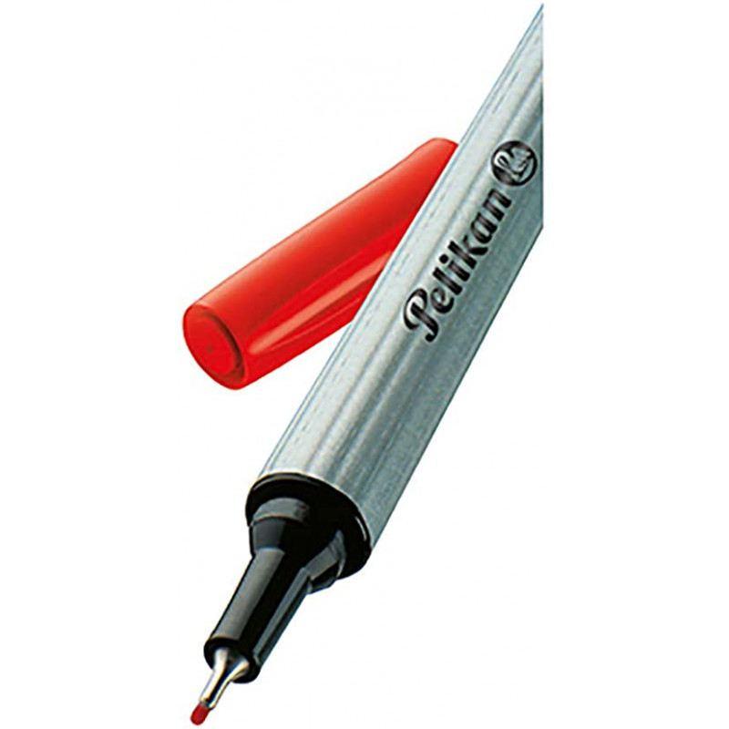 Stylo feutre standard fin rouge