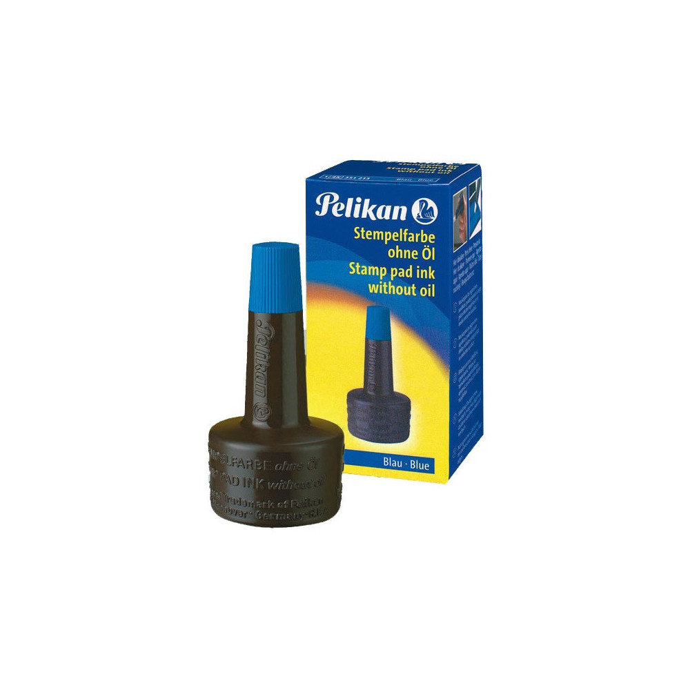 Encre à tampon encreur Pelikan 28 ml Bleu