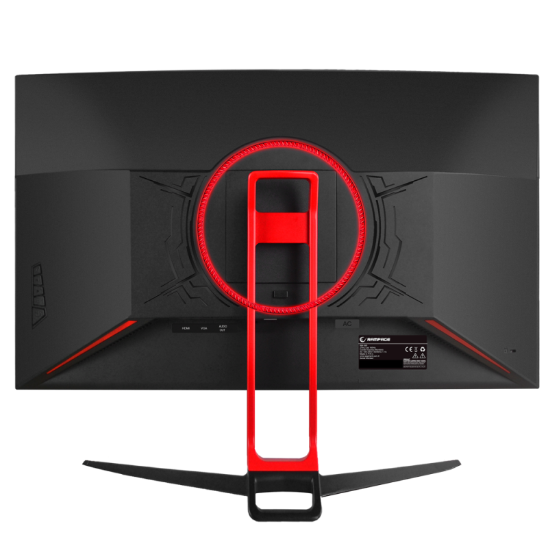 Ecran Rampage Incurvé RM-165 27 IPS Full HD 165 Hz