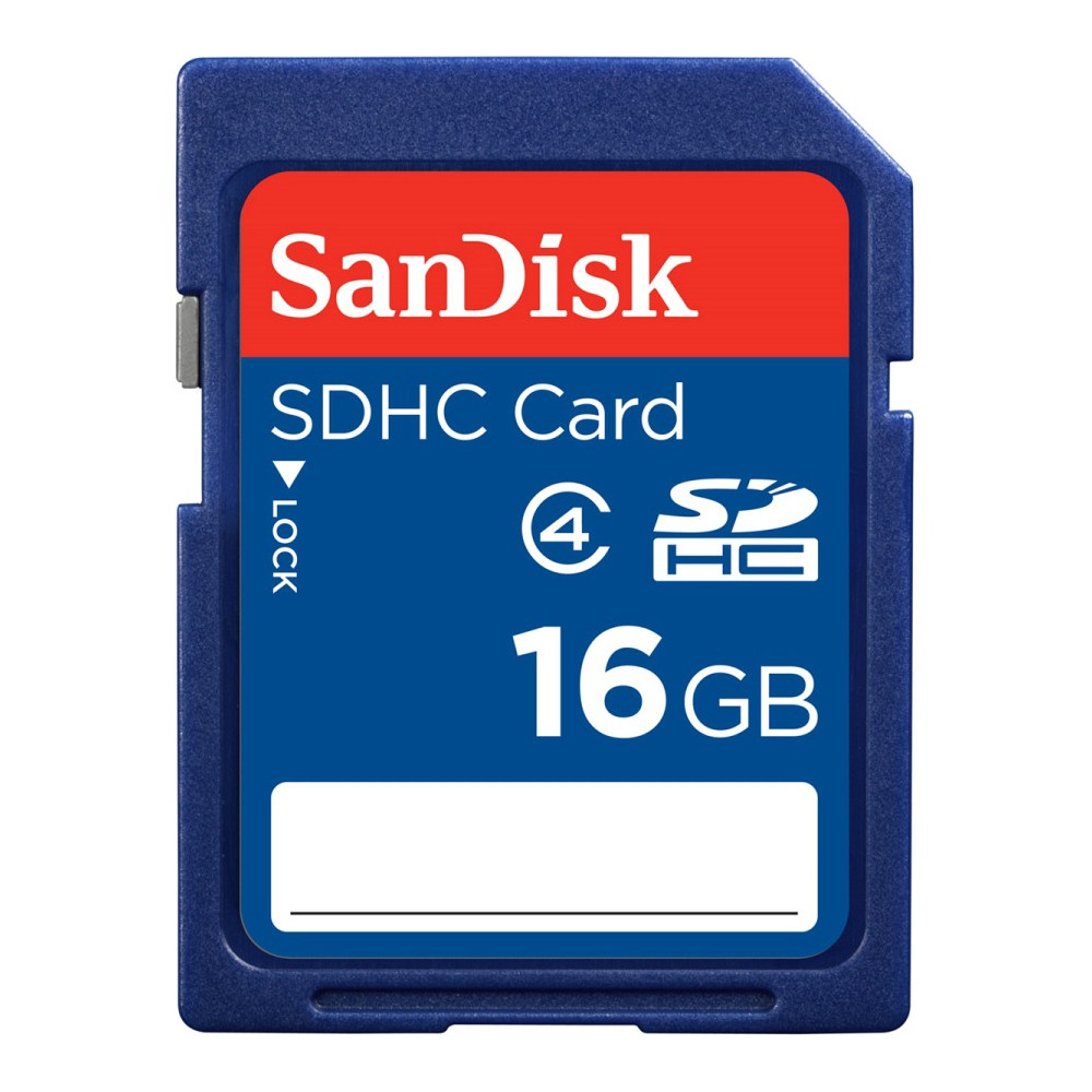 Carte Mémoire Sandisk SD Memory 16 Go