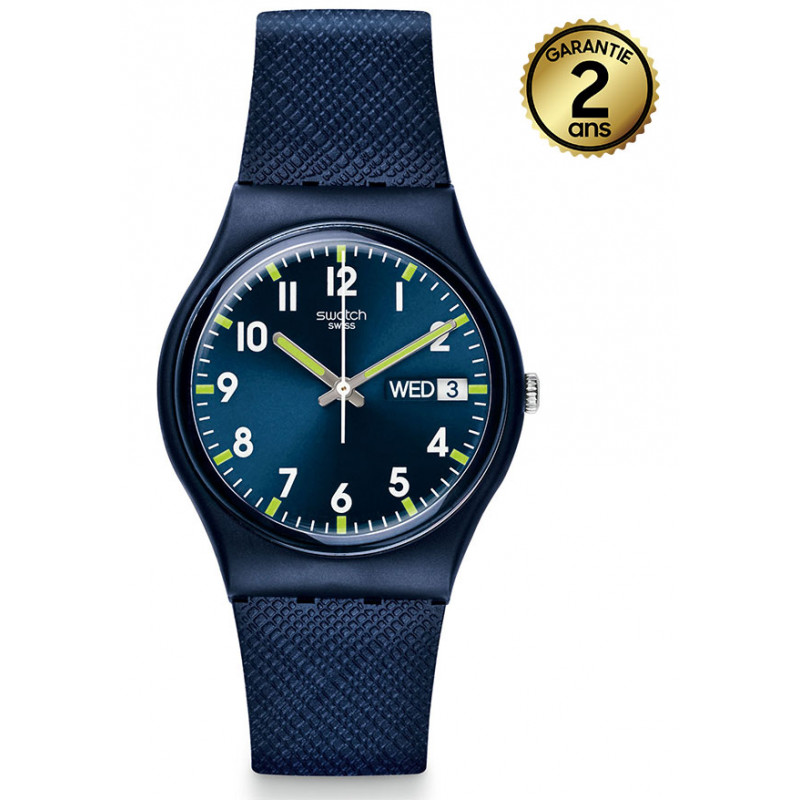 Montre Pour homme Swatch Sir Blue GN718