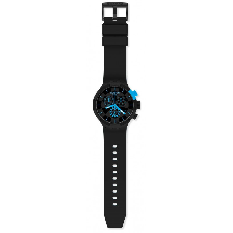 Montre Pour homme Swatch CHECKPOINT BLUE SB02B401