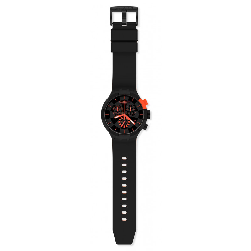 Montre Mixte Swatch CHECKPOINT RED SB02B402