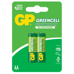 2x Piles AA GP Greencell Extra Heavy Duty