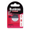Pile Uniross CR2025 Lithium 3V 160 Mah