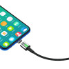 Câble magnétique USB Baseus Zinc Vers Micro USB / 1.5A / 2m / Noir