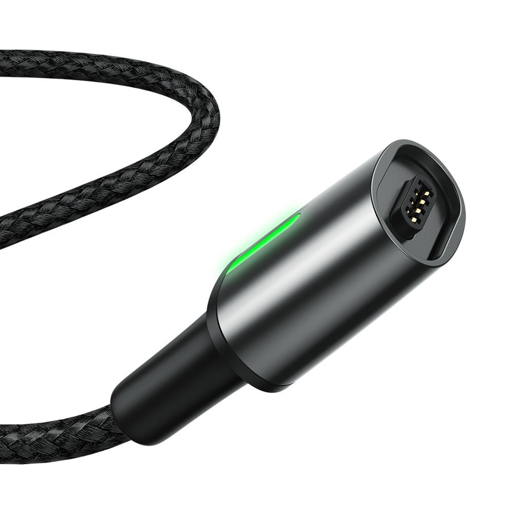 Câble magnétique USB Baseus Zinc Vers Micro USB / 1.5A / 2m / Noir