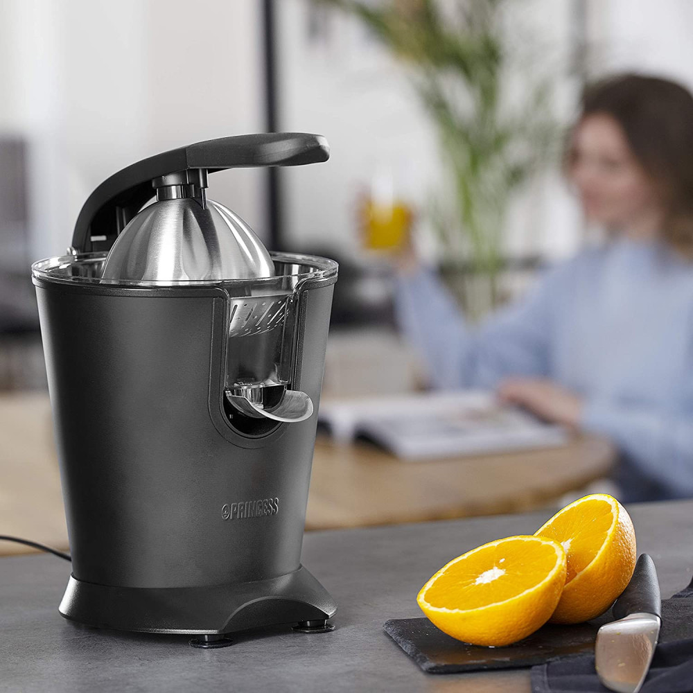Presse Agrumes Semi-Professionnel Princess Black Edition / 160W