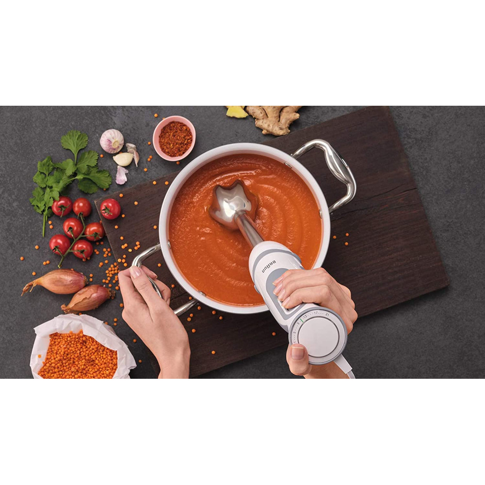 Mixeur Plongeon Multifonctions Braun MultiQuick 5 Vario / 1000W
