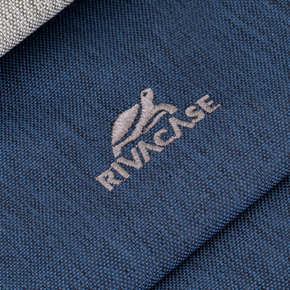 Sac à dos antivol pour pc portable 17.3" RivaCase 7567 / Gris et Bleu