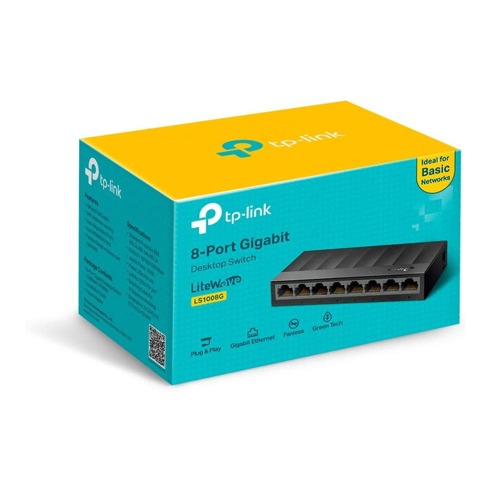 Switch TP-Link TL-LS1008G 8 Ports Gigabit