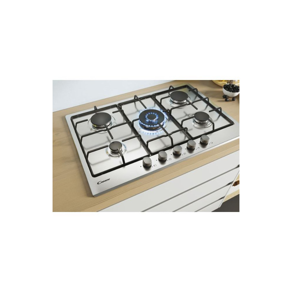 Plaque de cuisson encatrable Candy 5 feux