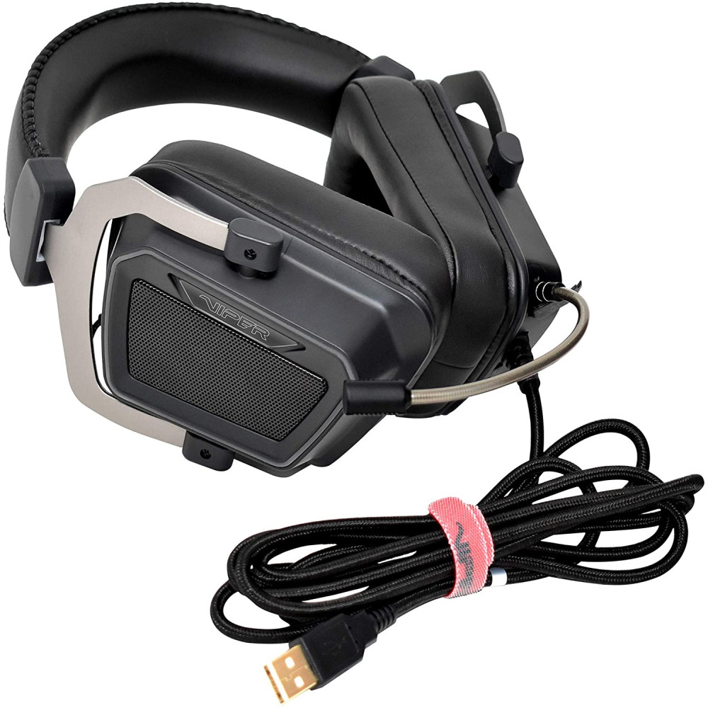 Casque Micro USB Gaming Patriot Viper V380 7.1 Surround / RGB