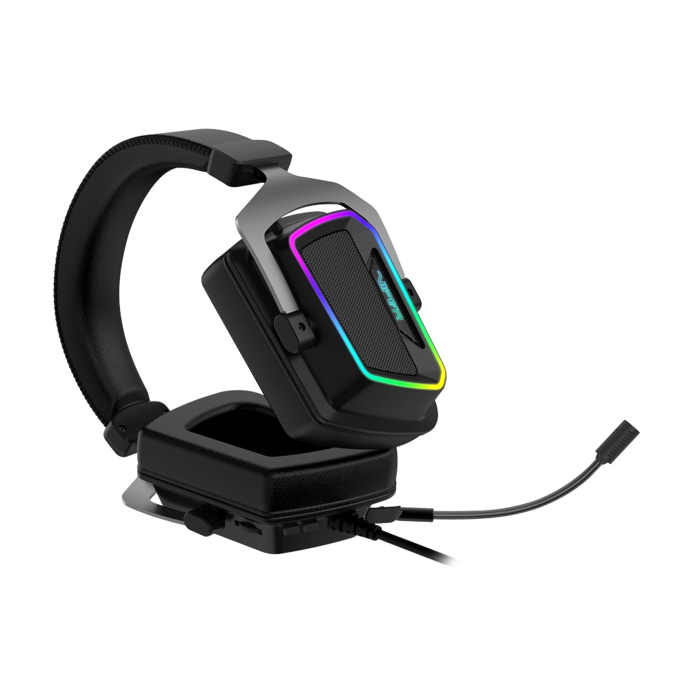 Casque Micro USB Gaming Patriot Viper V380 7.1 Surround / RGB