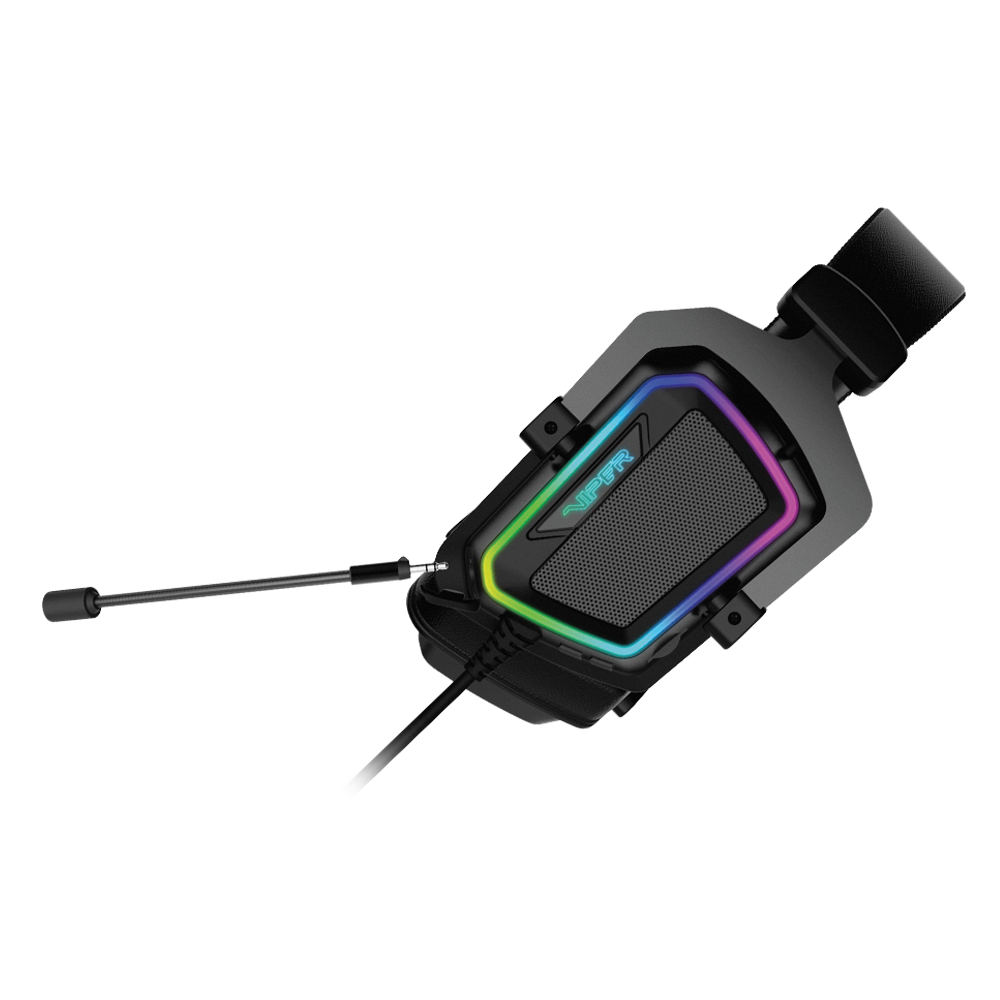 Casque Micro USB Gaming Patriot Viper V380 7.1 Surround / RGB