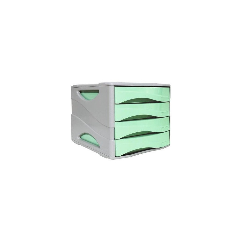 Bloc de 4 Tiroirs ARDA / Vert Pastel