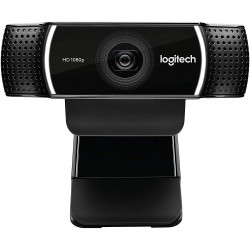 Webcam Logitech C922 Pro Full HD 1080p avec deux microphones omnidirectionnels