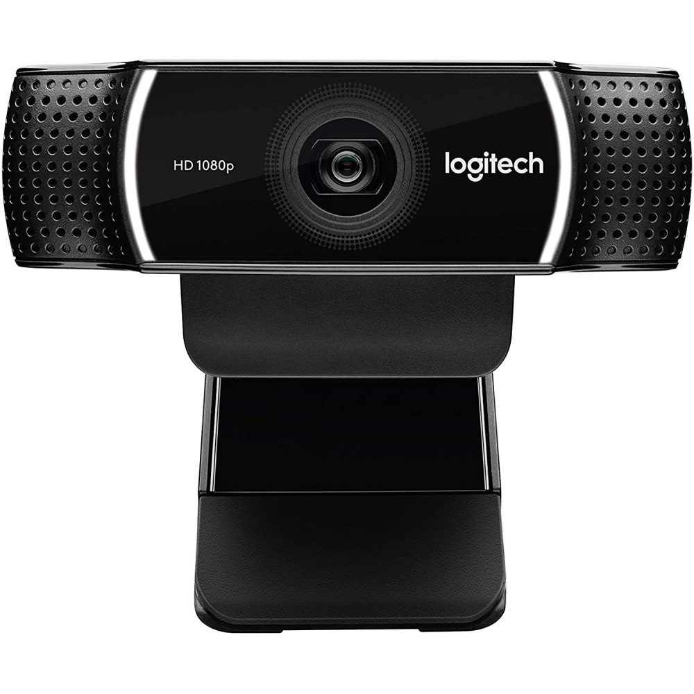 Webcam Logitech C922 Pro Full HD 1080p avec deux microphones omnidirectionnels