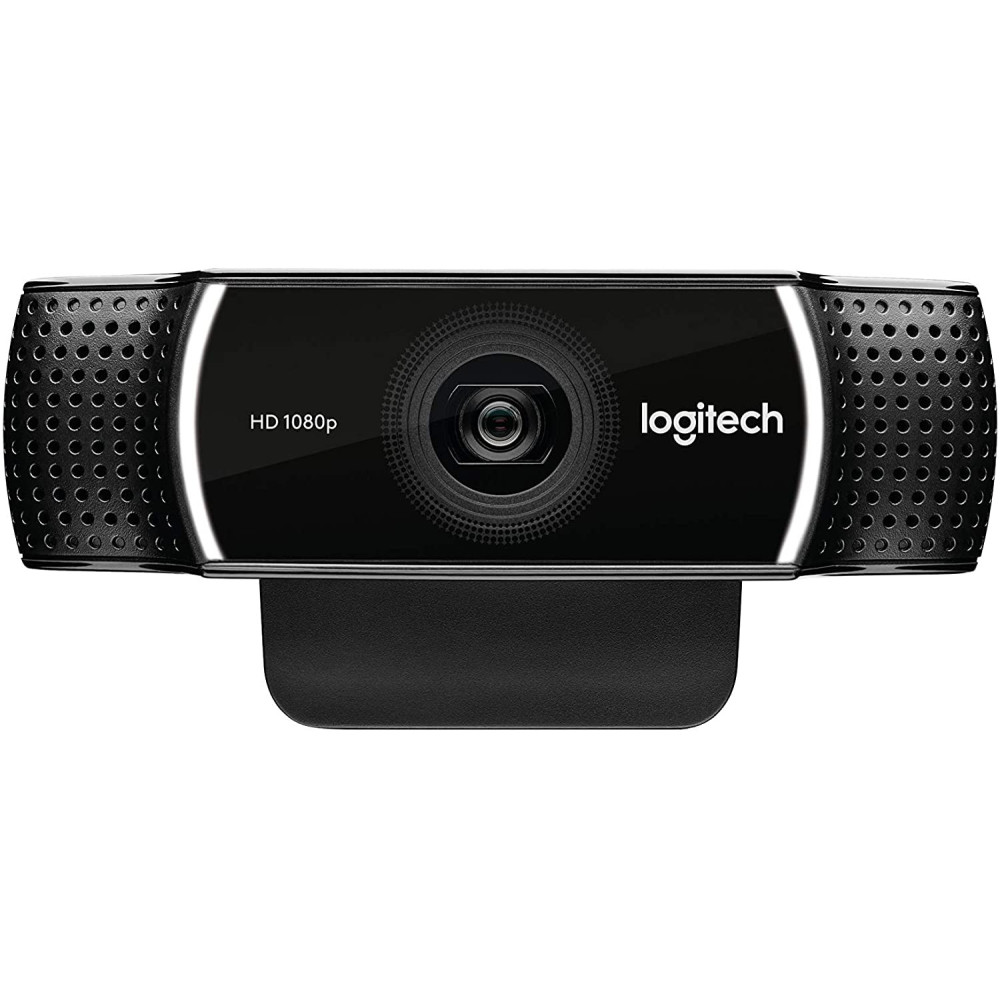 Webcam Logitech C922 Pro Full HD 1080p avec deux microphones omnidirectionnels