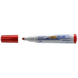 Marqueur effaçable BIC 1701 pointe ogive / Rouge