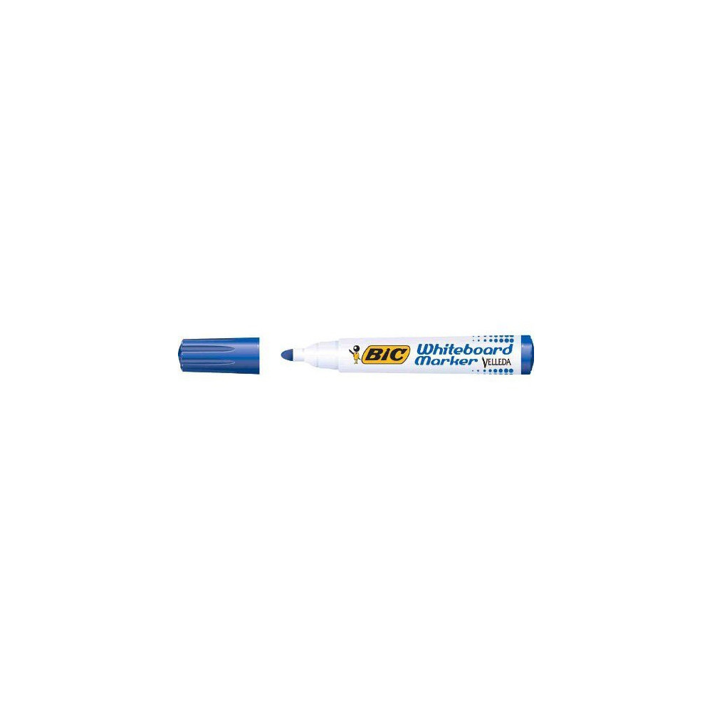 12x Marqueurs effaçable BIC 1701 pointe ogive / Bleu