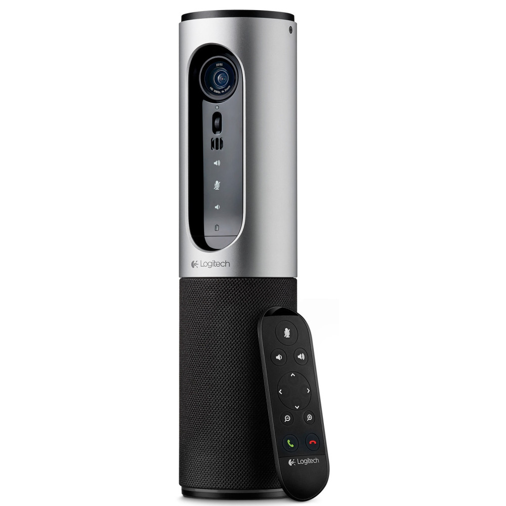 Caméra de visioconférence Full HD Logitech ConferenceCam Connect Argent