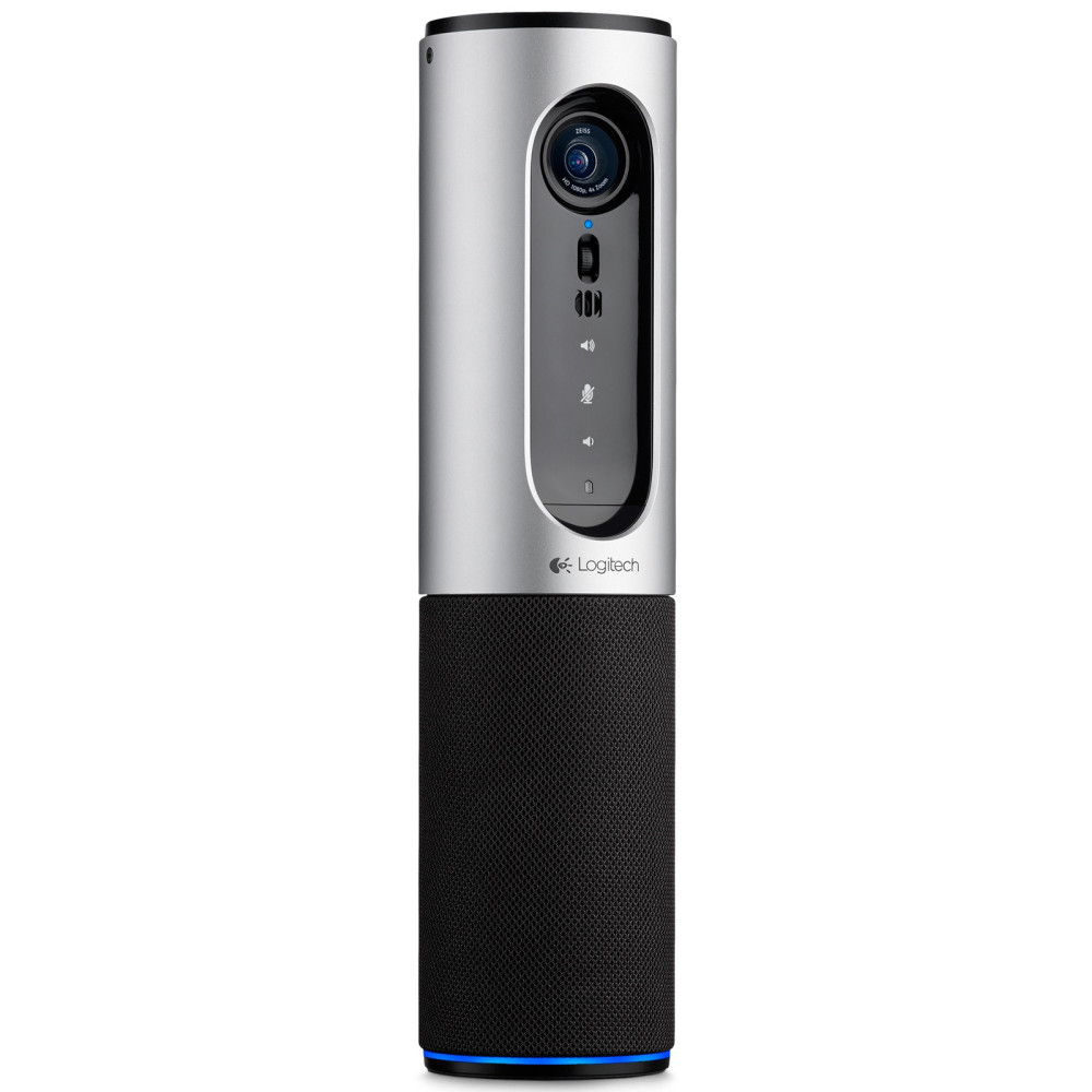 Caméra de visioconférence Full HD Logitech ConferenceCam Connect Argent