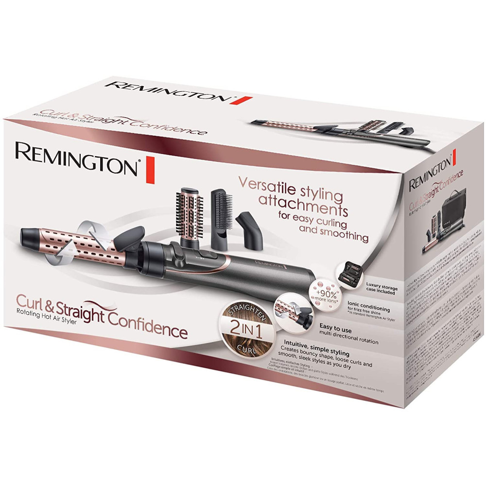Brosse soufflante rotative Curl & Straight Remington Confidence / 800W