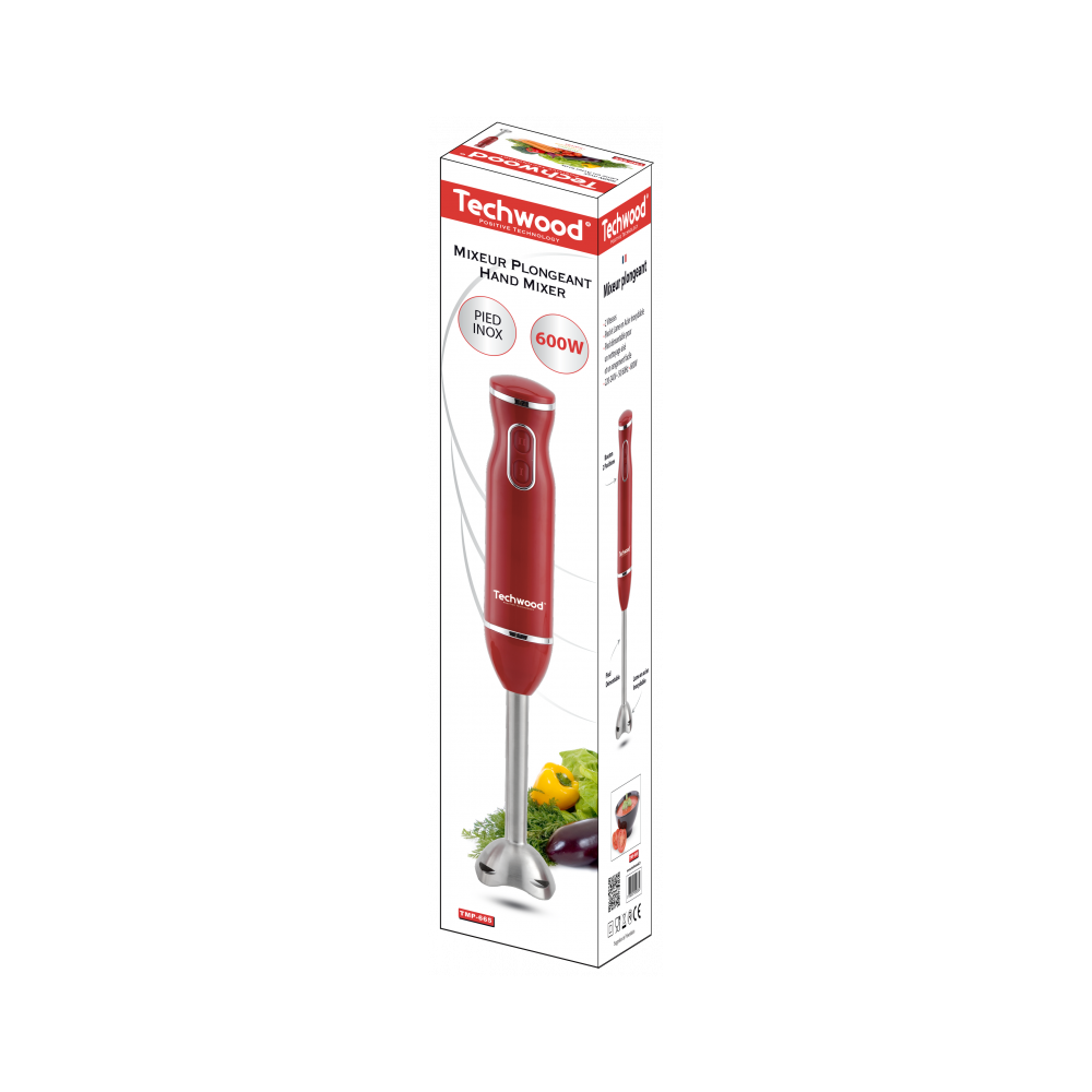Mixeur Plongeant Techwood TMP-665 / 600W