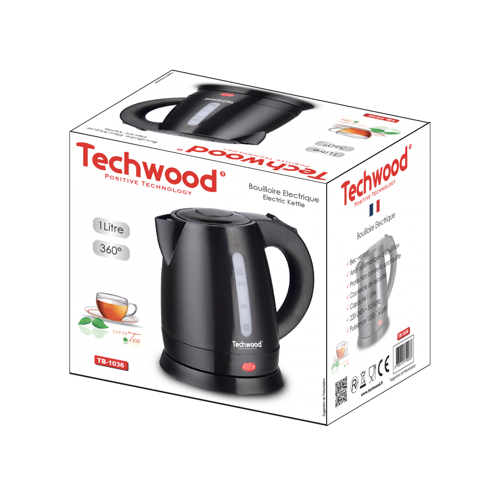 Bouilloire Techwood TB-1036 / 1600W