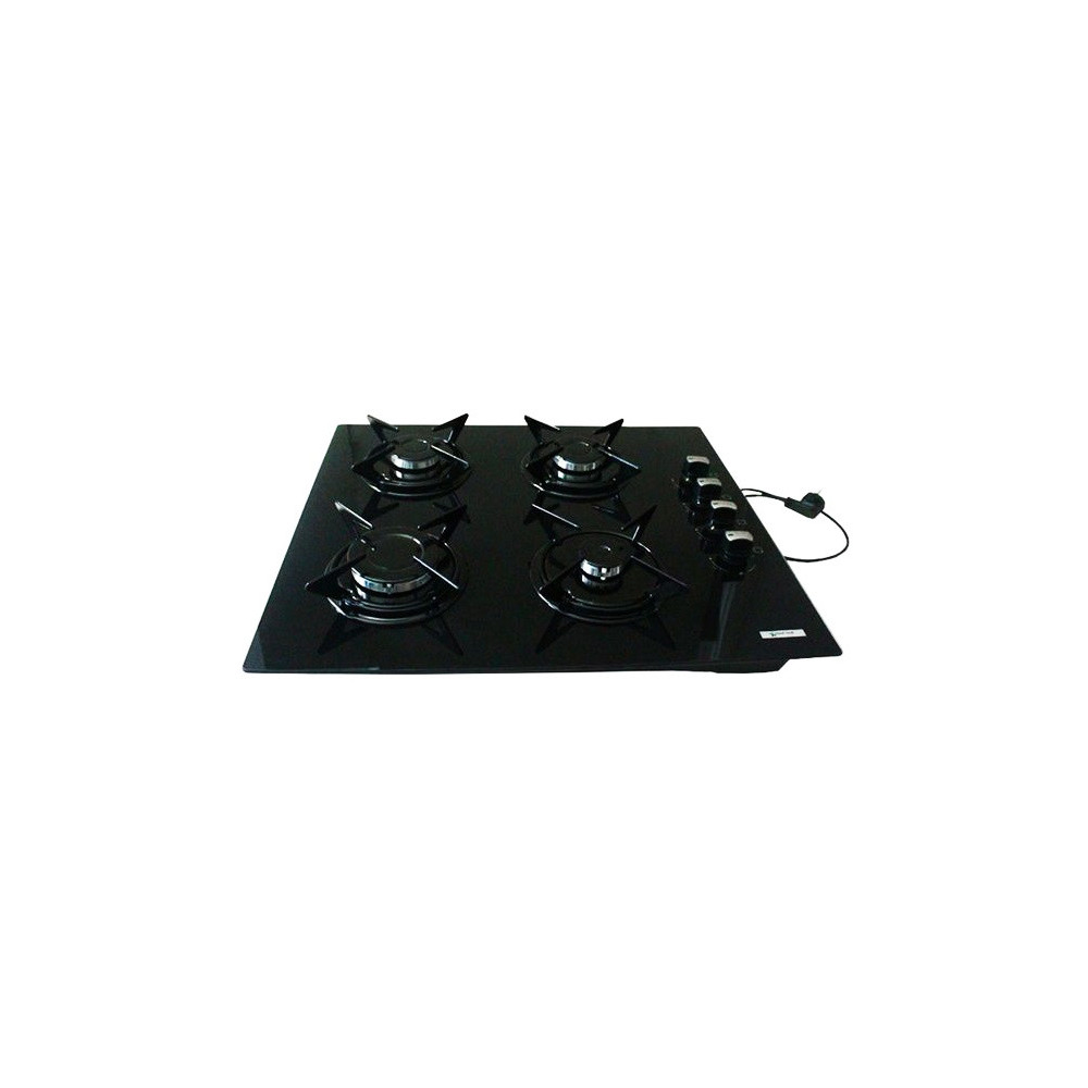 Plaque de cuisson encastrable StarOne / 4 Feux / Verre Noir