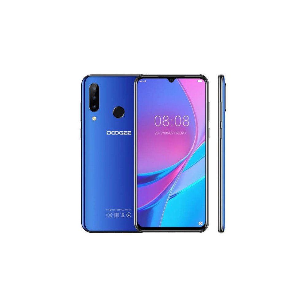 Téléphone Portable Doogee Y9 Plus / Double SIM / 4G / Bleu