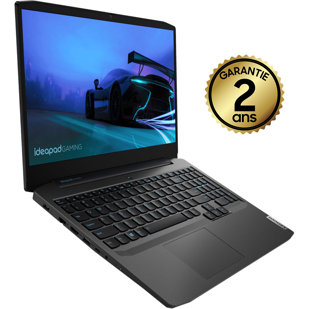 Pc portable Lenovo IdeaPad Gaming 3 15IMH05 / i5 10é Gén / 32 Go + Souris Gaming Lenovo M100 Offerte