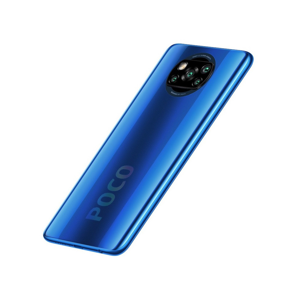 Téléphone Portable Xiaomi Poco X3 NFC / 4G / Bleu Cobalt