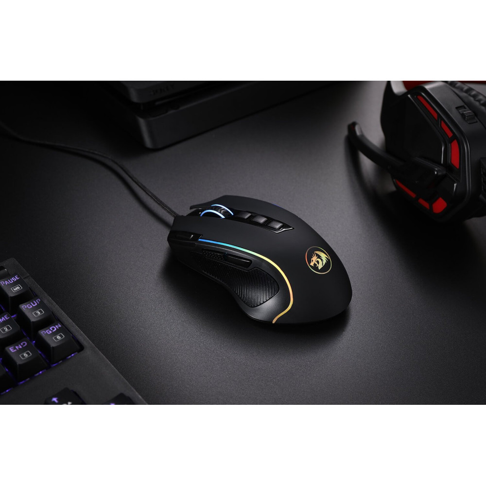 Souris Gaming Redragon Predator M612 / RGB / 8000 dpi