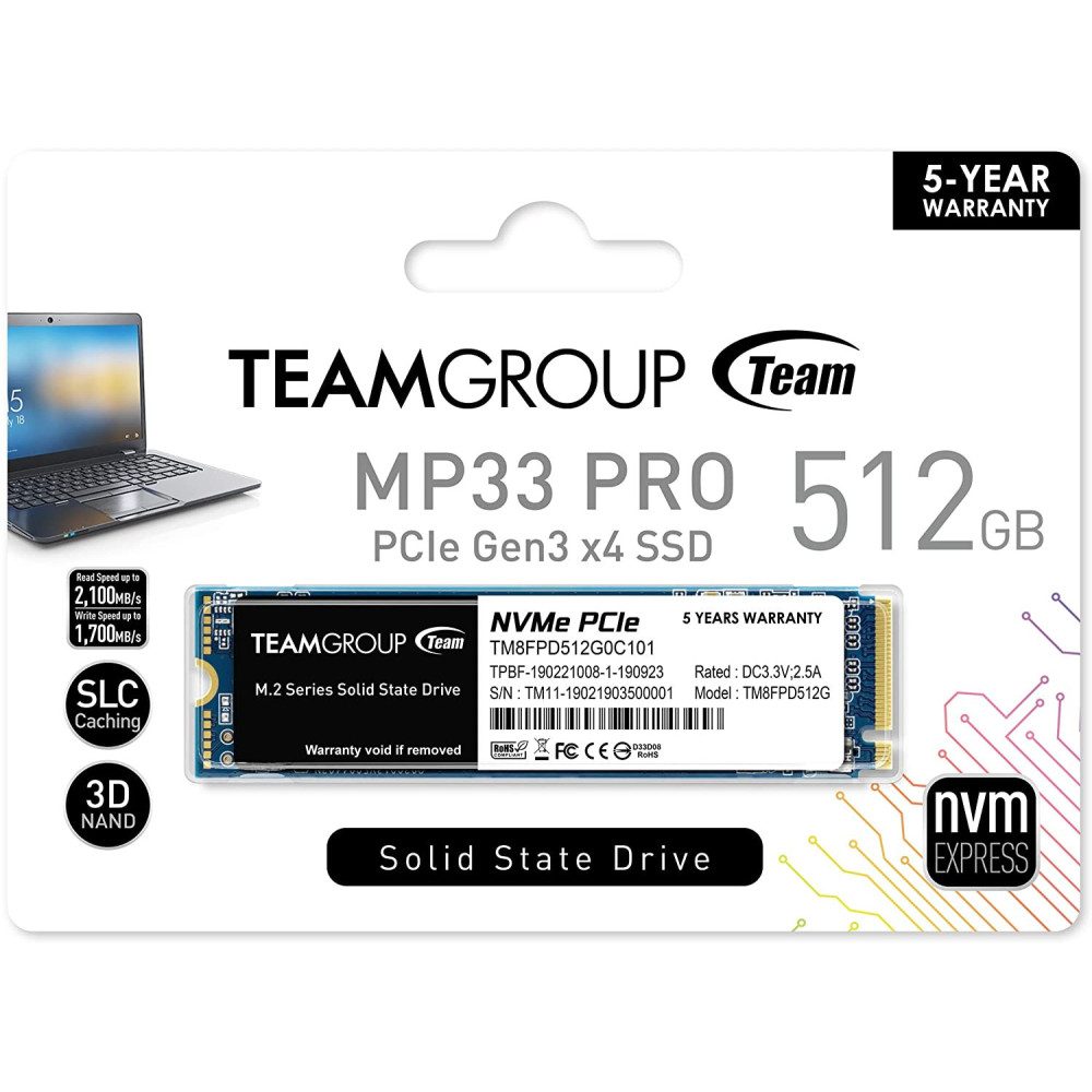 disque ssd TeamGroup MP33 Pro