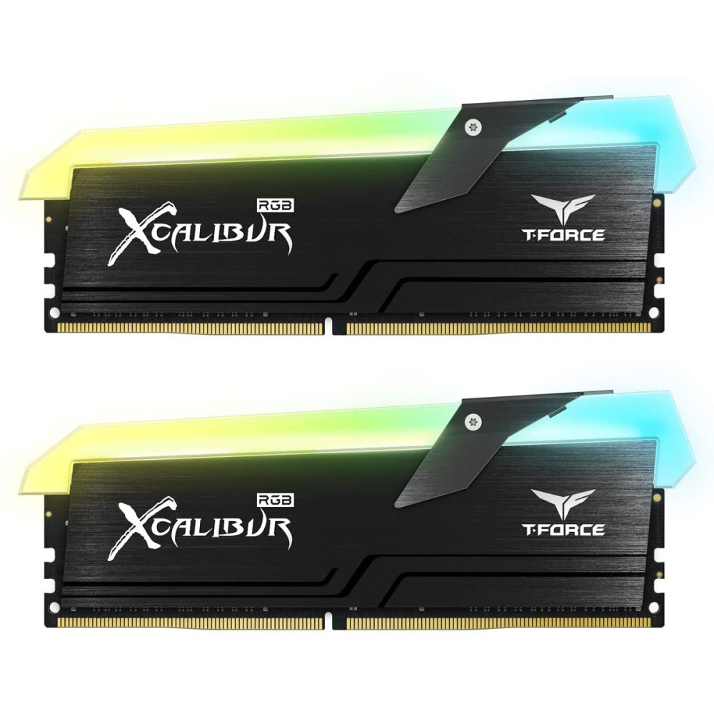 Barette mémoire DIMM Gaming TeamGroup T-Force XCalibur RGB 16 Go (2x 8 Go) 3600 Mhz