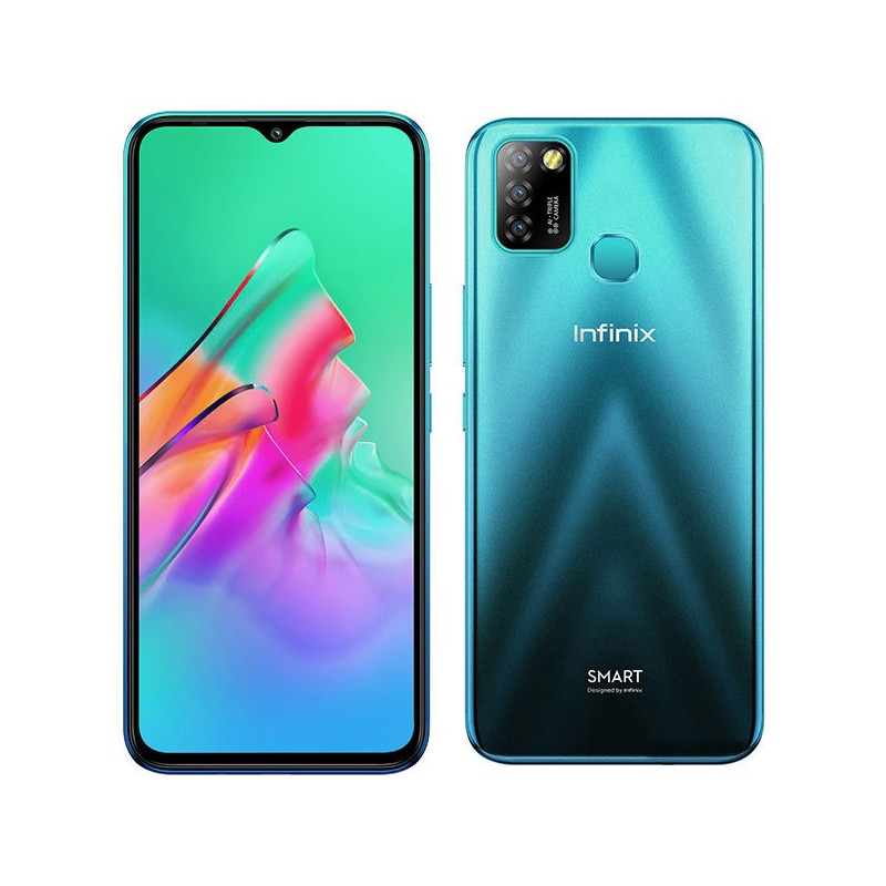 Phone Infinix 5 , couleur Cyan