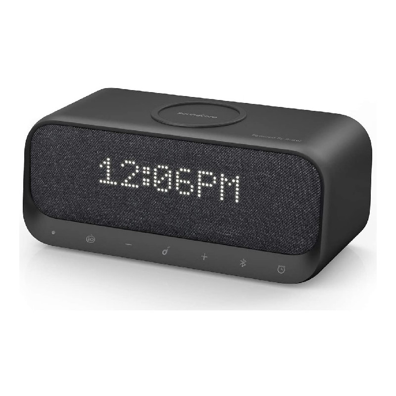 Enceinte et Radio-réveil Anker Soundcore Wakey Bluetooth avec Chargeur Qi sans Fil 10W