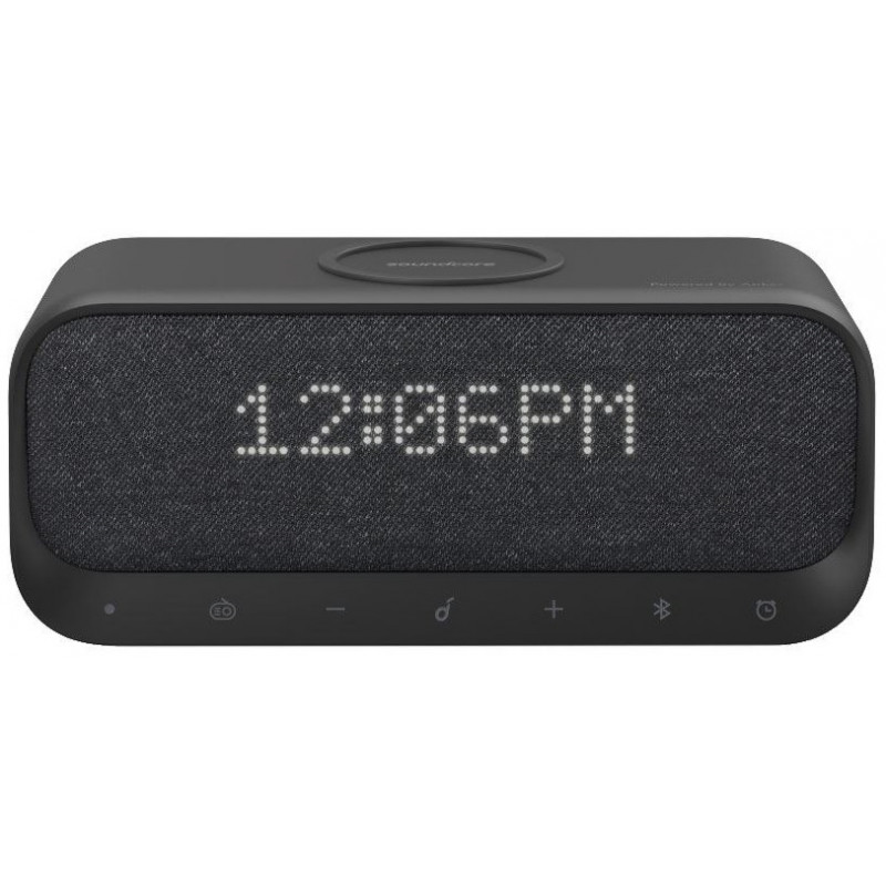 Enceinte et Radio-réveil Anker Soundcore Wakey Bluetooth avec Chargeur Qi sans Fil 10W