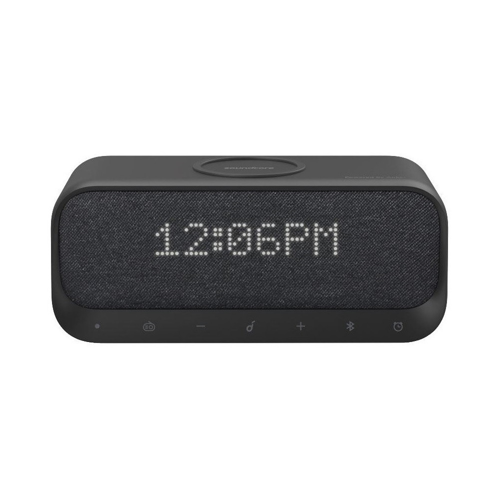 Enceinte et Radio-réveil Anker Soundcore Wakey Bluetooth avec Chargeur Qi sans Fil 10W
