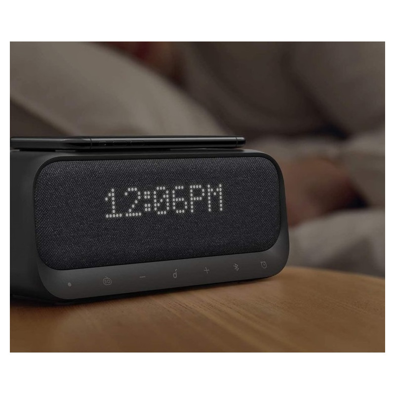 Enceinte et Radio-réveil Anker Soundcore Wakey Bluetooth avec Chargeur Qi sans Fil 10W