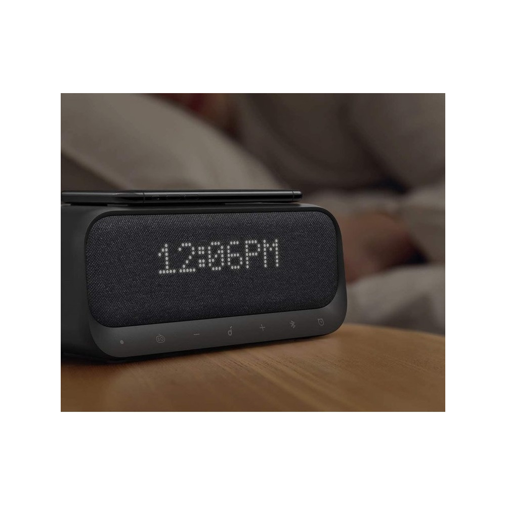 Enceinte et Radio-réveil Anker Soundcore Wakey Bluetooth avec Chargeur Qi sans Fil 10W