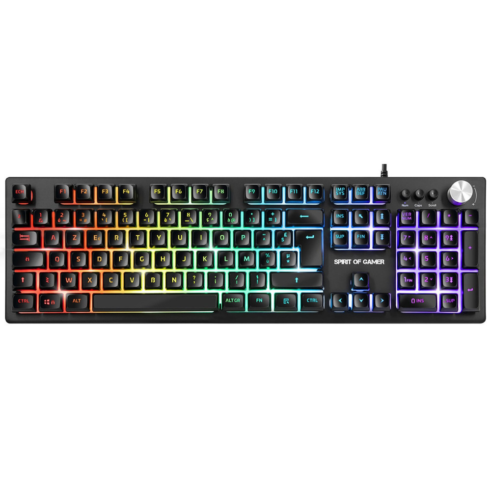 Clavier Gaming Semi-mécanique Spirit of Gamer Pro-K7 RGB