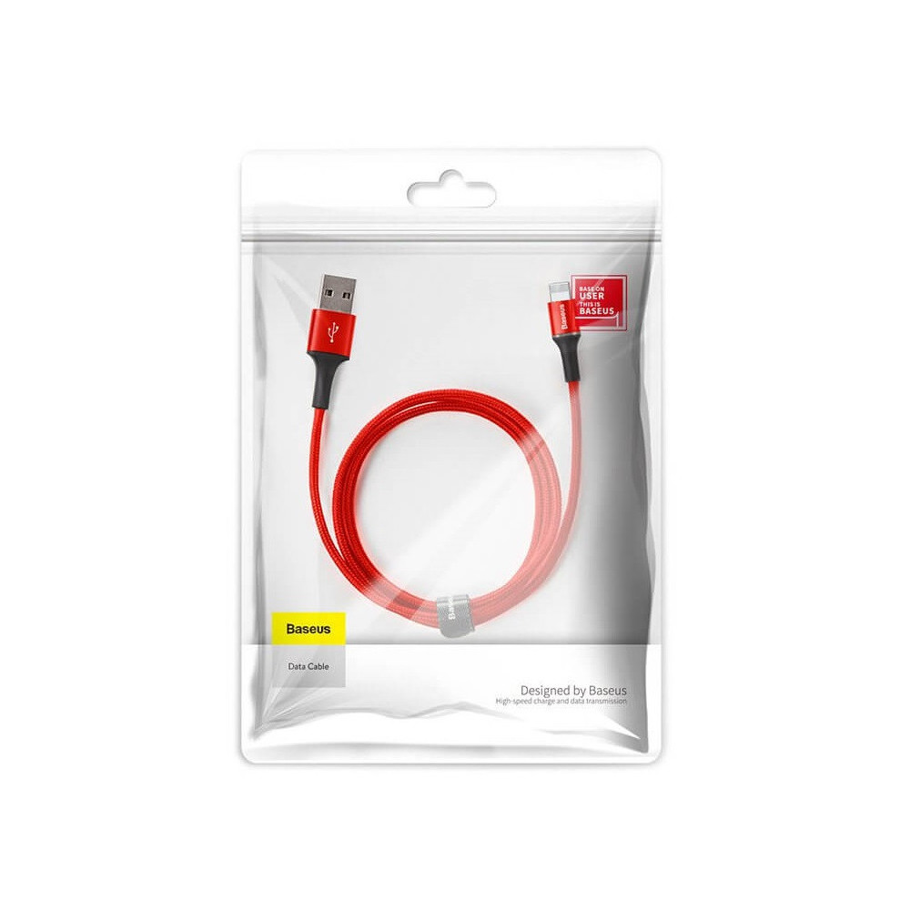 Câble USB Baseus Halo USB Vers USB Lightning 0.25m / 2.4A