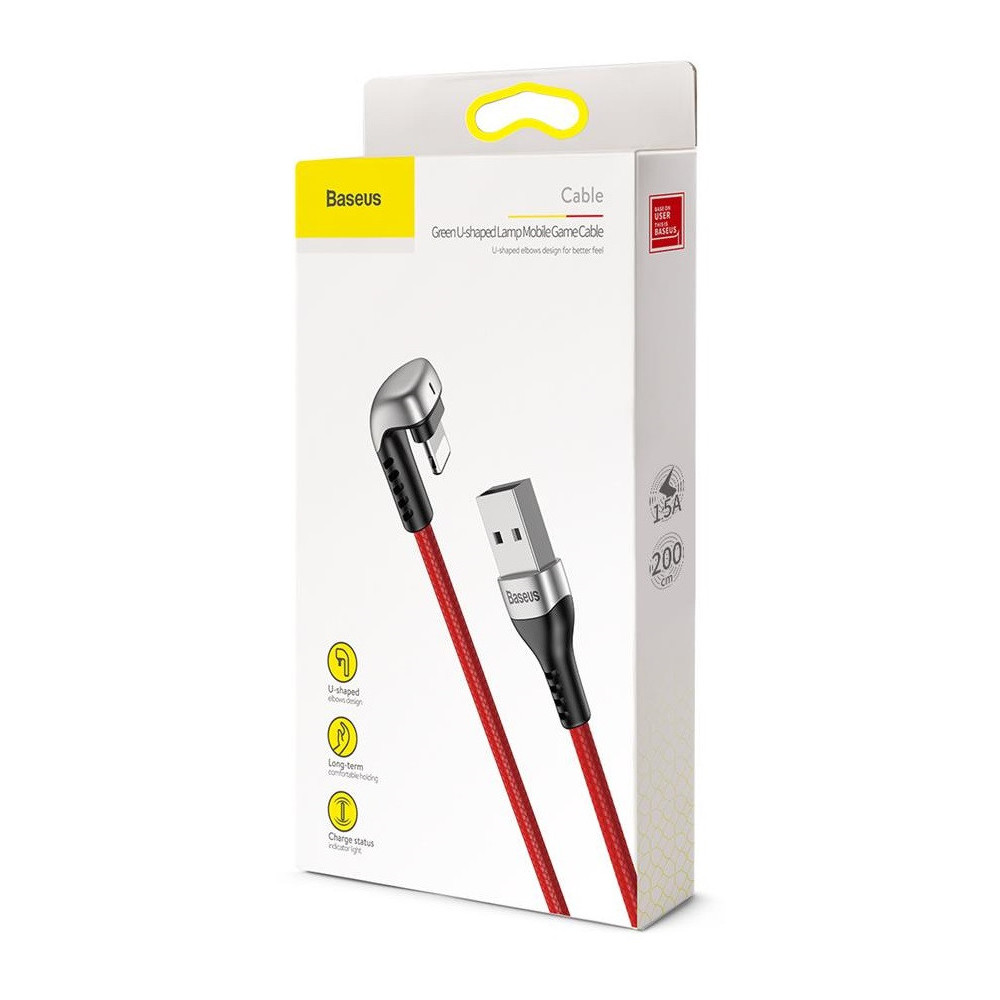 Câble USB Baseus Green U USB Vers Lightning 2m / 1.5A