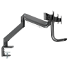 Support pour 3 écran de bureau White Shark GMS-3203 Rhamses III / 17"-27