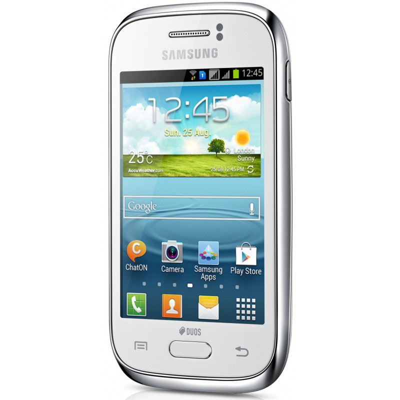 Téléphone Portable Samsung Galaxy Young / Double SIM / Blanc