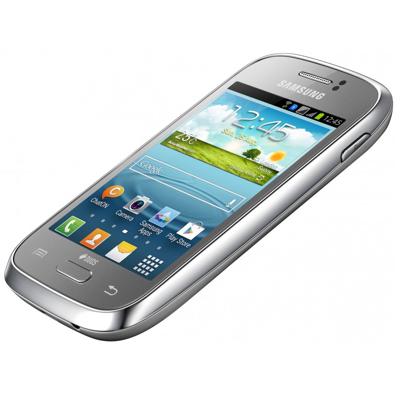 Téléphone Portable Samsung Galaxy Young / Double SIM / Argent