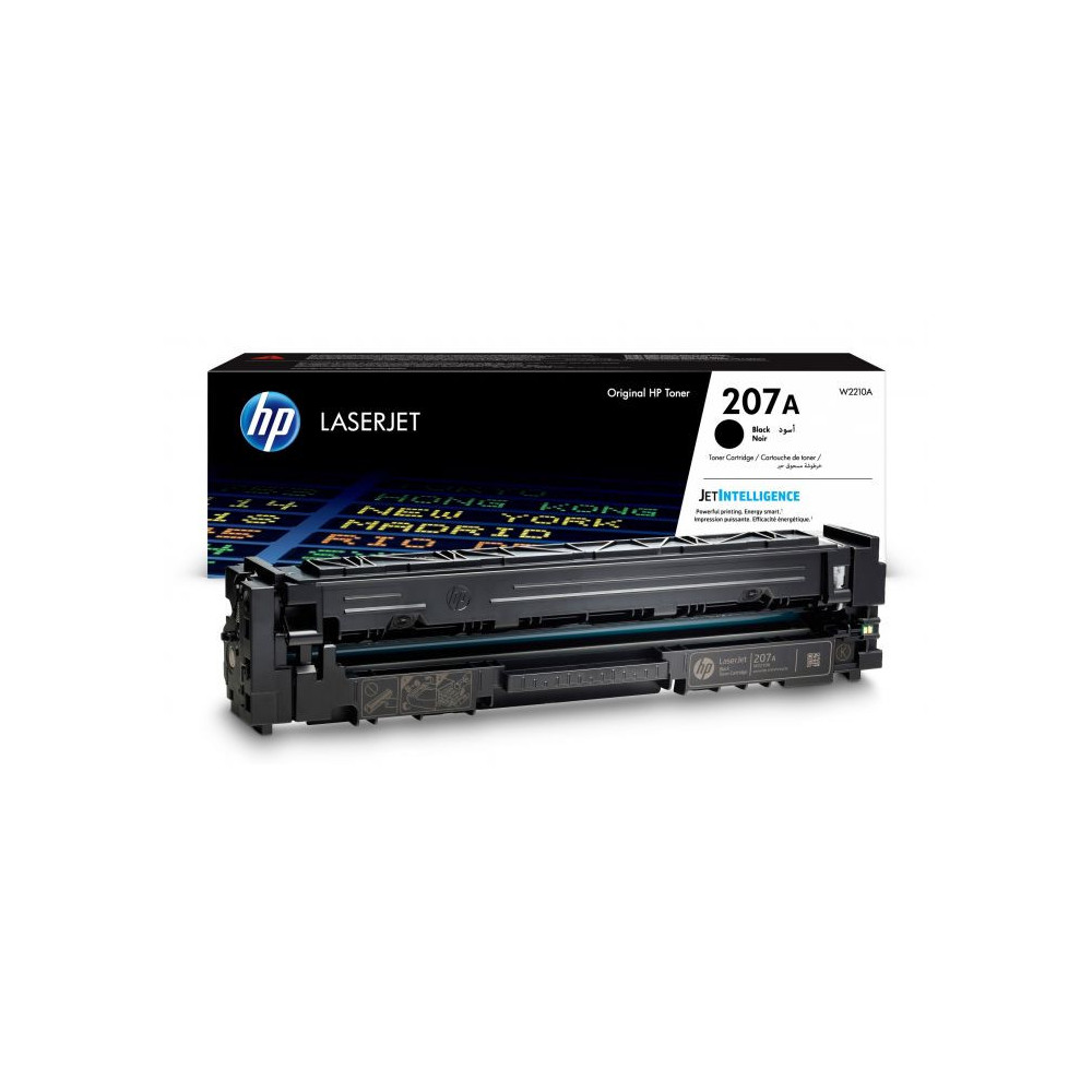 Cartouche de toner HP 207A noir LaserJet  originale / 1 350 pages W2210A